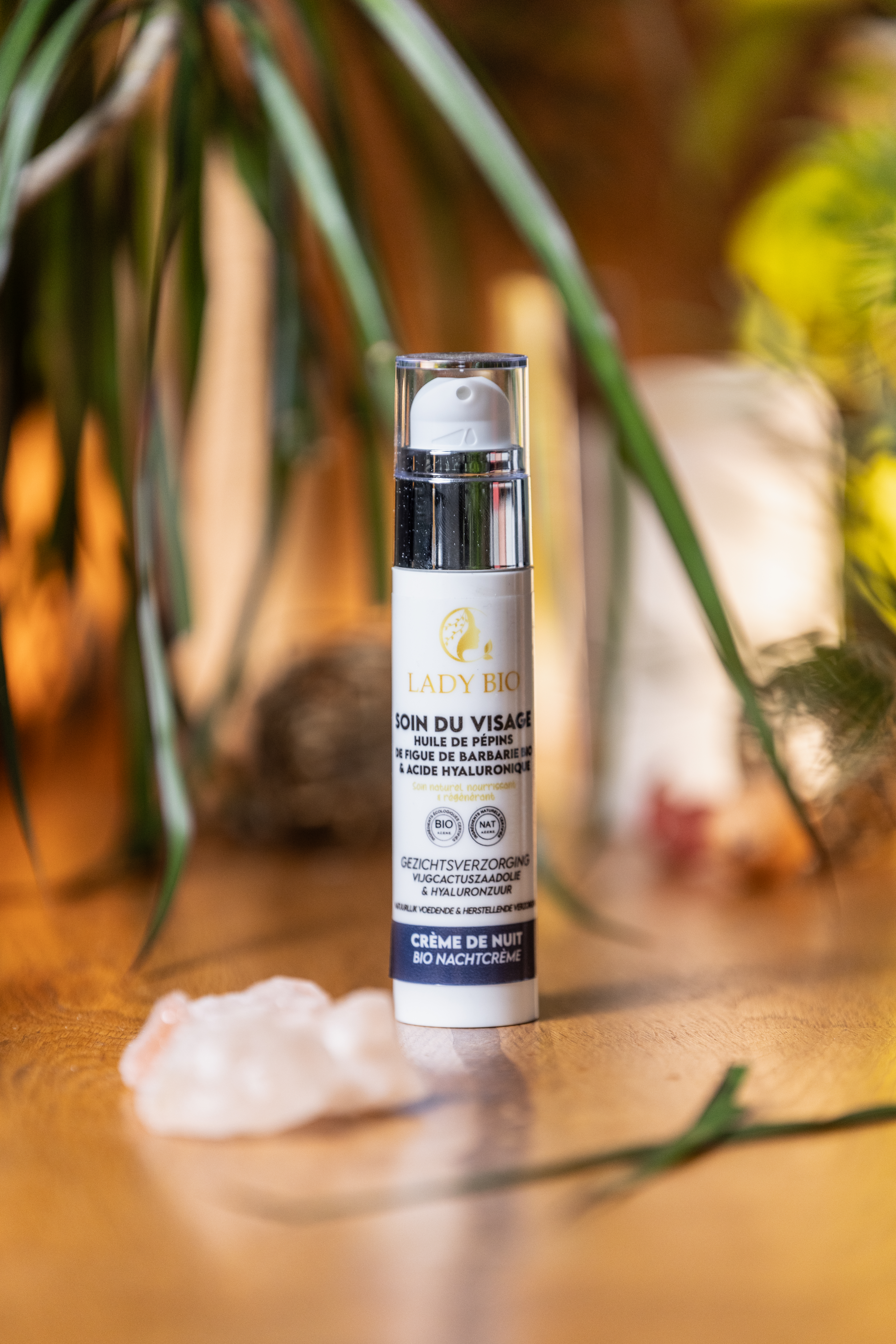 Crème de nuit Figue de barbarie bio + Acide hyaluronique